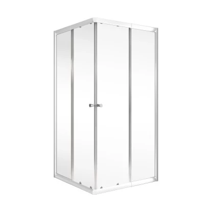 Schulte ExpressPlus Eckeinstieg Variabel Sunny 80-90 X 80-90 X 180 Cm 4-teilig - Image 2