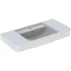 Geberit Aufsatzwaschbecken Renova Plan 100 Cm Weiß
