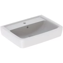 Geberit Aufsatzwaschbecken Renova Plan 65 Cm Weiß