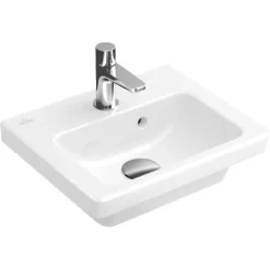 Villeroy & Boch Handwaschbecken Subway 2.0 37 Cm Alpinweiß Mit Hahnloch
