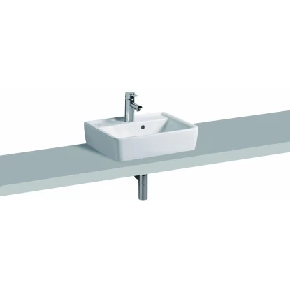 Geberit Aufsatzwaschbecken Renova Plan 50 Cm Weiß - Image 2