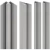 Schulte ExpressPlus Profilset Für Duschrückwände Länge 210 Cm Alu Natur