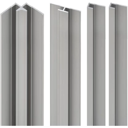 Schulte ExpressPlus Profilset Für Duschrückwände Länge 210 Cm Alu Natur