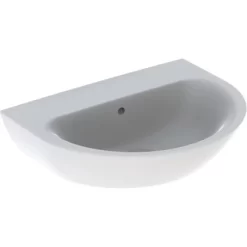 Geberit Waschtisch Renova 65 Cm Ohne Hahnloch Mit Überlauf Weiß KeraTect