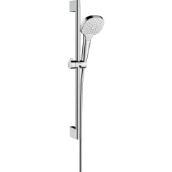 Hansgrohe Croma Select E Brauseset Vario EcoSmart Brausestange 65 Cm Weiß/Chrom