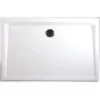 Schulte Duschwanne Rechteck Extra-flach Alpinweiß 80 Cm X 90 Cm