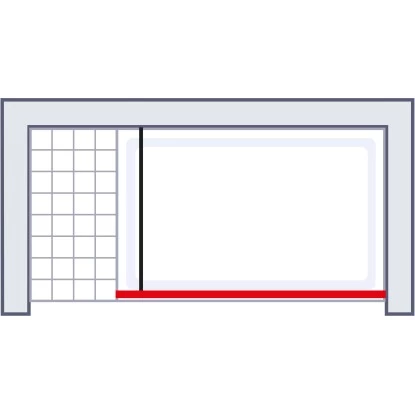 Schulte ExpressPlus Walk In MasterClass Chromoptik Hell 90x200cm - Image 3