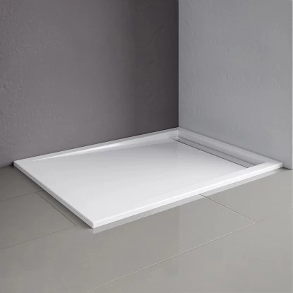 Schulte ExpressPlus Duschwanne Mit Rinne Extraflach 80x120cm - Image 2