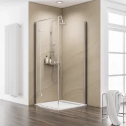 Schulte ExpressPlus Drehtür MasterClasslinks Chromoptik 90x200cm