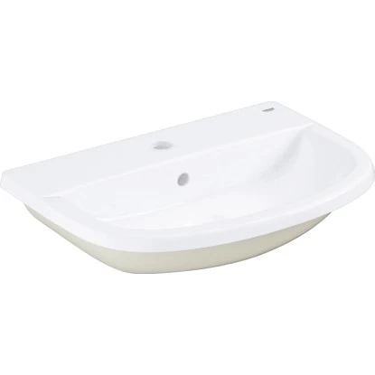 Grohe Einbau-Waschbecken Bau Keramik Weiß 55 Cm