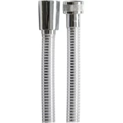 AquaSu Brauseschlauch 2 M Mit Drehkonus Chrom