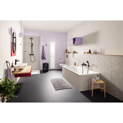 Grohe QuickFix Einhand-Wannenbatterie Start Schwarz - Image 7