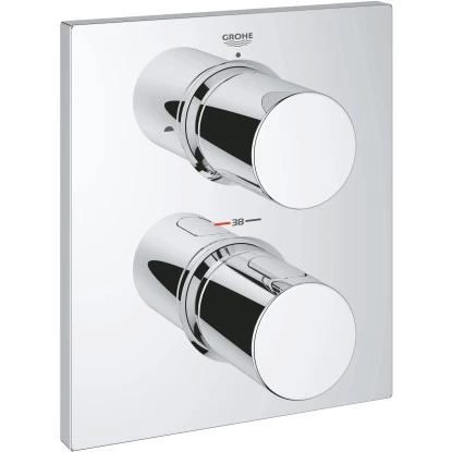 Grohe Thermostat Grotherm F Chrom Mit Integrierter 2-Wege-Umstellung