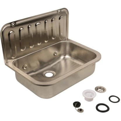 Sanitop-Wingenroth Ausgussbecken Edelstahl 50 Cm Chrom - Image 7