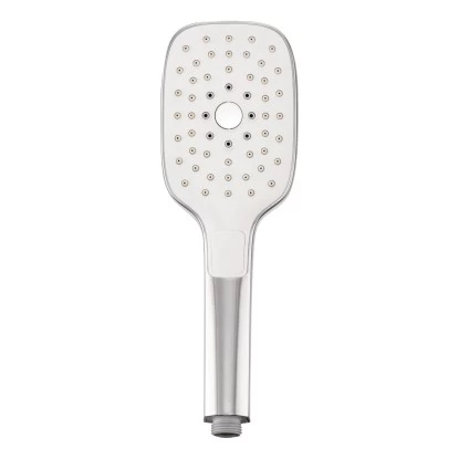 AquaSu Handbrause Larus Mit 3 Strahlarten Chrom-WeiĂ