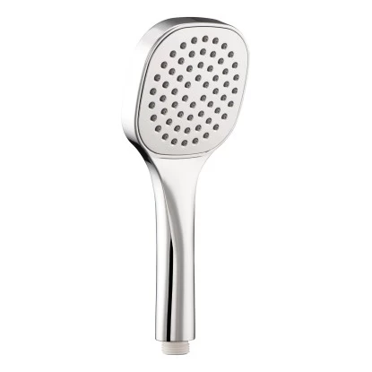 AquaSu Eckige Handbrause Otare Mit 1 Strahlart Wassersparend Chrom - Image 4