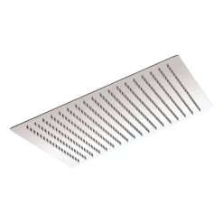 AquaSu Kopfbrause Offertio Eckig 40 X 40 Cm Chrom