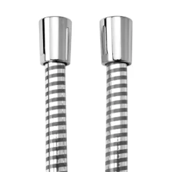 AquaSu Brauseschlauch Antala 1,5 M Chrom-Schwarz