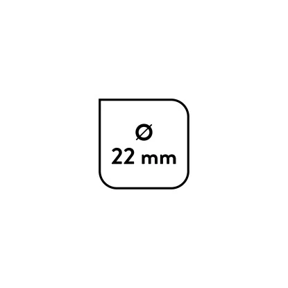 Baliv Brausehalter Mit Umstellhebel Ă 22 Mm Verchromt - Image 2
