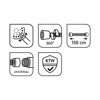 Baliv Wannenbrause-Set WBS-150.20 Verchromt - Image 7