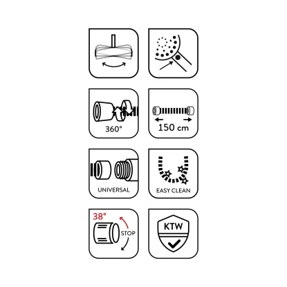 Baliv Überkopfbrause-Set KBS-22.20 Verchromt - Image 9