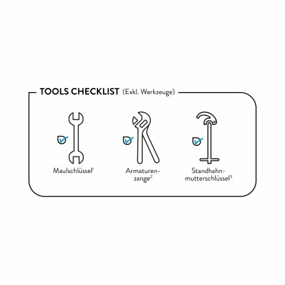 Baliv Waschtischarmatur WT-500Industrial Schwarz - Image 4