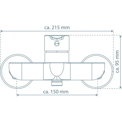 SchĂŒtte Duscharmatur Denver Schwarz Matt â Bild 6