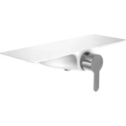 Schütte Duscharmatur Waterway Mit Ablage Weiß