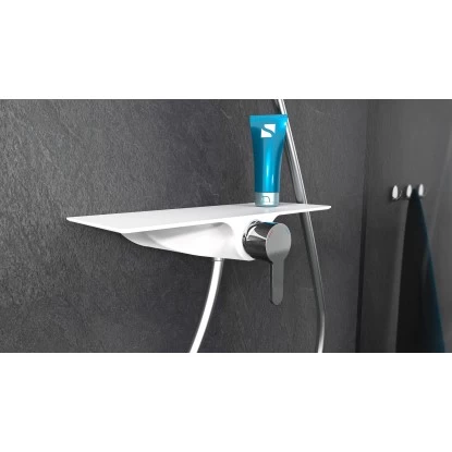 Schütte Duscharmatur Waterway Mit Ablage Weiß - Image 3
