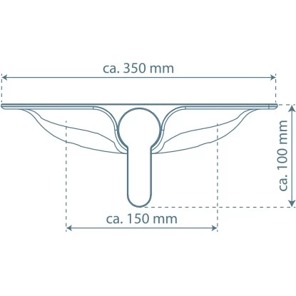 Schütte Duscharmatur Waterway Mit Ablage Weiß - Image 5