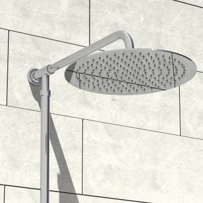 SchĂŒtte Kopfbrause Sumatra Rund Verchromt â Bild 4