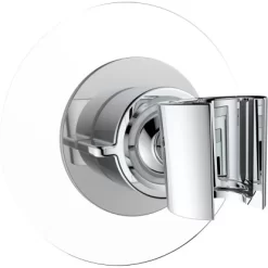 Wenko Duschkopfhalter 360° Befestigen Ohne Bohren Ø 8 X 7,5 Cm Chrom