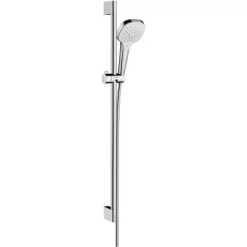 Hansgrohe Brauseset Croma Select E Vario Mit Brausestange 90 Cm WeiĂ-Chrom