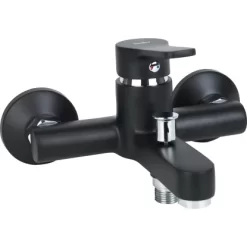 Baliv Wannenarmatur WA-5760 Schwarz Matt