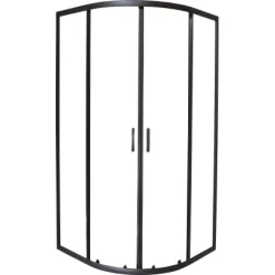 BWO Duschkabine Halbrund Mit Duschtasse Mieliwo 80