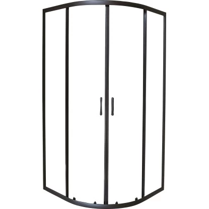 BWO Duschkabine Halbrund Mit Duschtasse Mieliwo 80