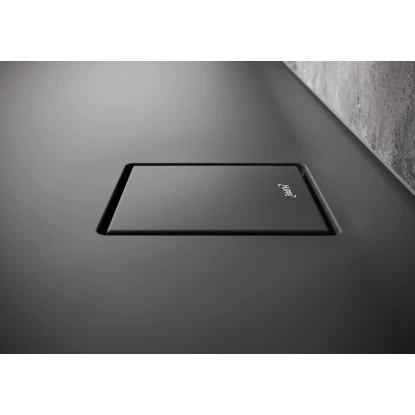 HĂŒppe Ablaufkappe EasyFlat Grau Matt