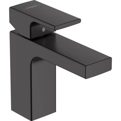 Hansgrohe Einhebel-Waschtischmischer Vernis Shape 100 Matt Black