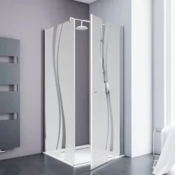 Schulte Alexa Style 2.0 Drehtür Inklusive Seitenwand 80 X 80 X 192 Cm