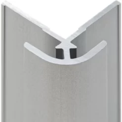 Schulte Eckverbinder Für Duschrückwände DecoDesign In Alu-Natur Länge 255 Cm