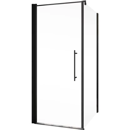 Schulte Alexa Style 2.0 DrehtĂŒr Inkl. Seitenwand BlackStyle 80 X 80 X 192cm â Bild 2