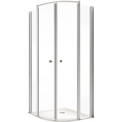 Schulte ExpressPlus Runddusche Garant Mit Duschwanne Alu Natur 200x90x90cm - Image 2