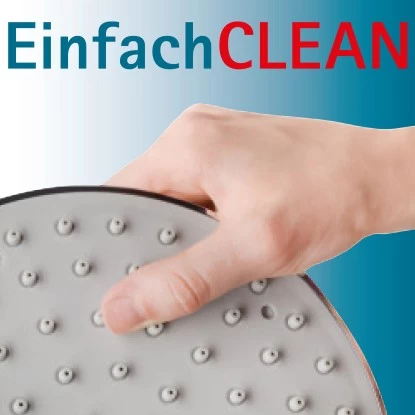 Schulte ExpressPlus Duschsystem Rain Classic Mit Thermostat Black Style Rund - Image 4