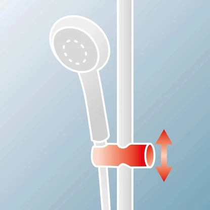 Schulte ExpressPlus Duschsystem Rain Classic Mit Thermostat Black Style Rund - Image 5