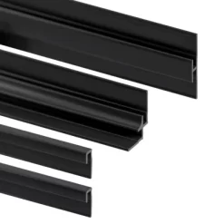 Schulte DecoDesign Profilset Schwarz 210 Cm