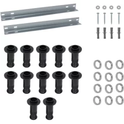 Schulte Montageset Duschwanne DWM-Tec (bis Längste Seite: 100 Cm)