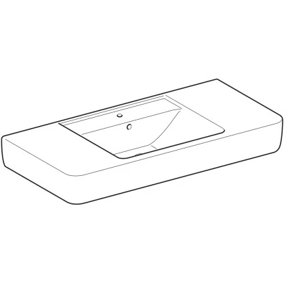 Geberit Aufsatzwaschbecken Renova Plan 100 Cm KeraTect - Image 3