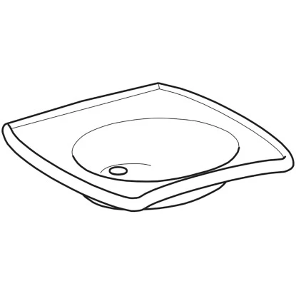 Geberit Waschbecken Vitalis Barrierefrei 55 Cm - Image 2