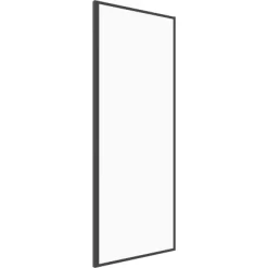 Baliv Seitenwand Für Duschkabine DUK-80.91W 80 Cm X 195 Cm Schwarz