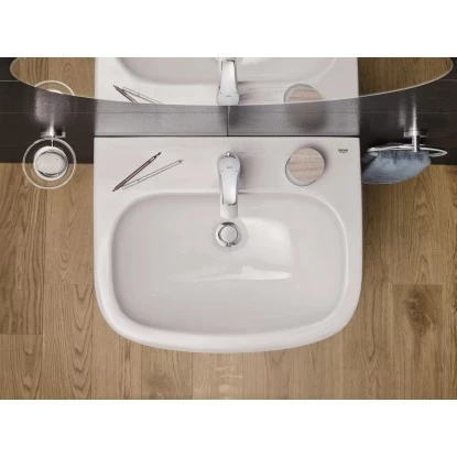 Grohe Waschbecken Euro Keramik PureGuard 60 Cm Alpinweiß - Image 2